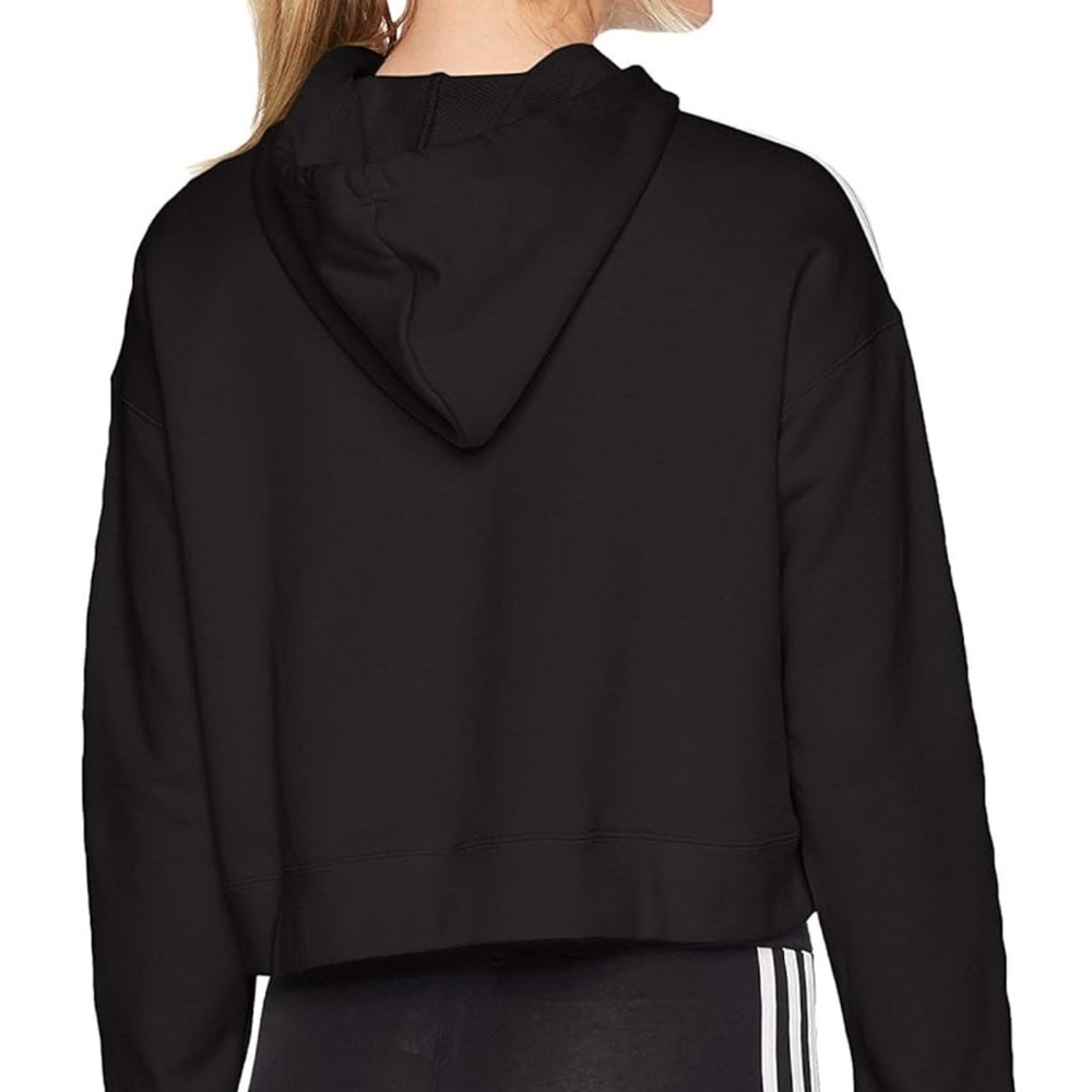 NWT adidas Originals womens Cropped Hoodie - Picture 3 of 9